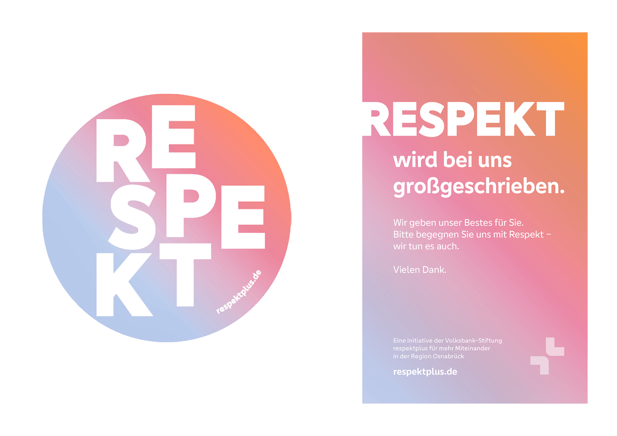 Aufklber/Aufsteller für den Einzelhandel